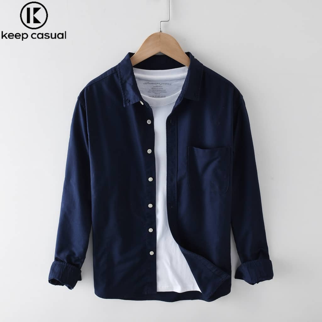 New Stylish & Smart Looking Trendy Cotton Oxford Long Sleeve Casual Shirt For Men By SALMA XPORT (LX)