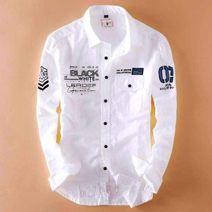 New Stylish & Smart Looking Trendy Cotton Oxford Long Sleeve Casual Shirt For Men By SALMA XPORT (LX)